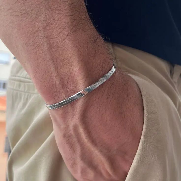 Timeless Stainless Steel Snake Chain Bracelet|1012015