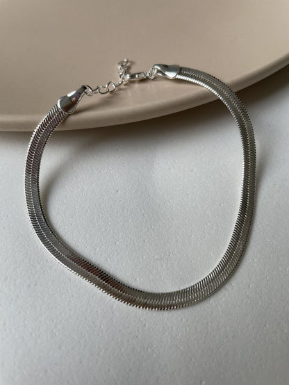 Timeless Stainless Steel Snake Chain Bracelet|1012015
